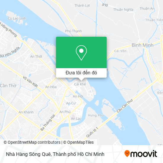 Bản đồ Nhà Hàng Sông Quê