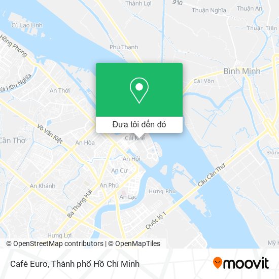 Bản đồ Café Euro
