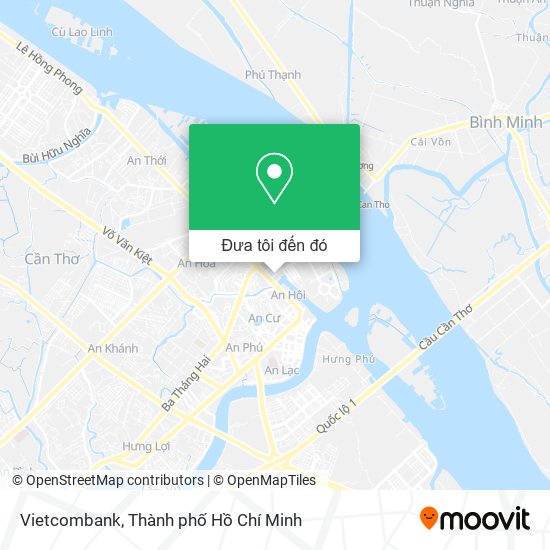 Bản đồ Vietcombank