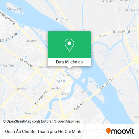 Bản đồ Quán Ăn Chú Bé