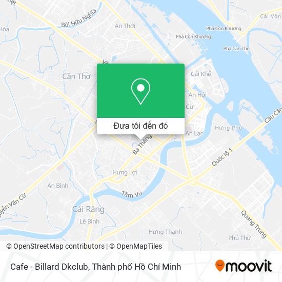 Bản đồ Cafe - Billard Dkclub