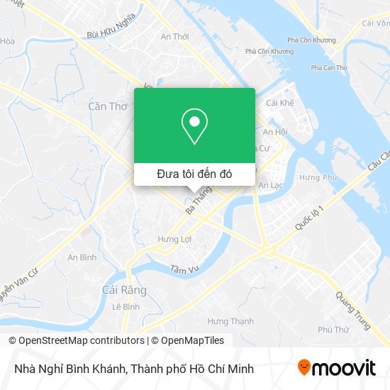 Bản đồ Nhà Nghỉ Bình Khánh