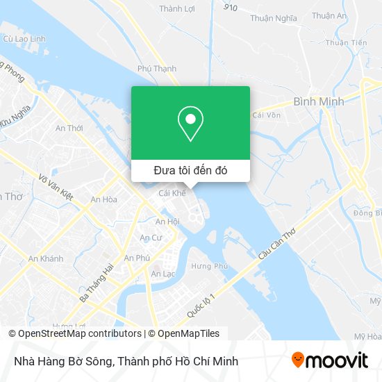 Bản đồ Nhà Hàng Bờ Sông