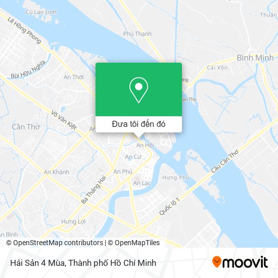 Bản đồ Hải Sản 4 Mùa