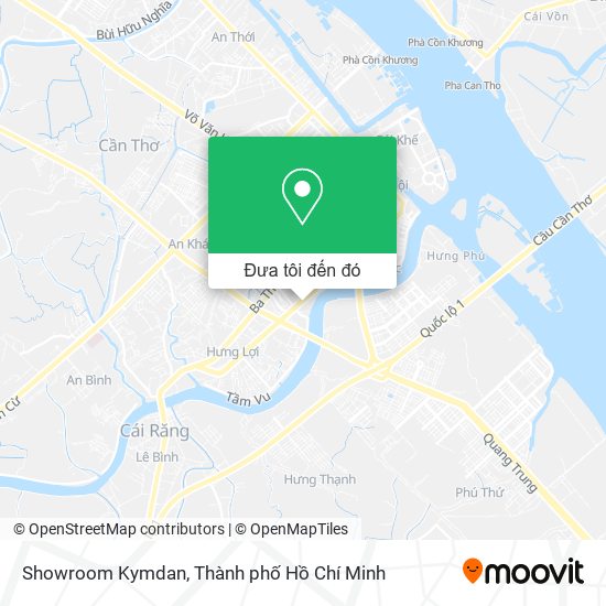 Bản đồ Showroom Kymdan