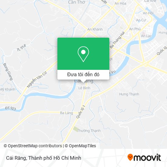 Bản đồ Cái Răng