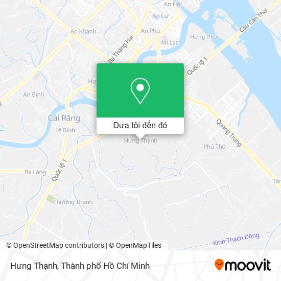 Bản đồ Hưng Thạnh