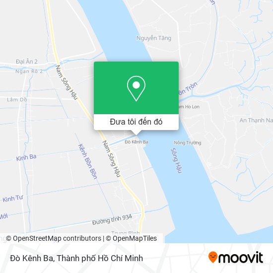 Bản đồ Đò Kênh Ba