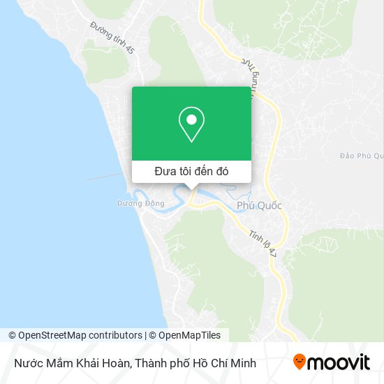 Bản đồ Nước Mắm Khải Hoàn