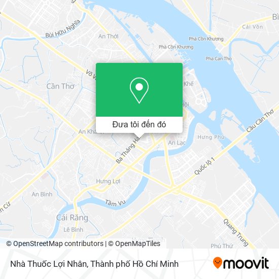 Bản đồ Nhà Thuốc Lợi Nhân