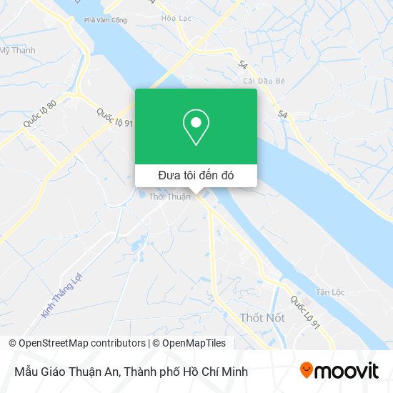 Bản đồ Mẫu Giáo Thuận An