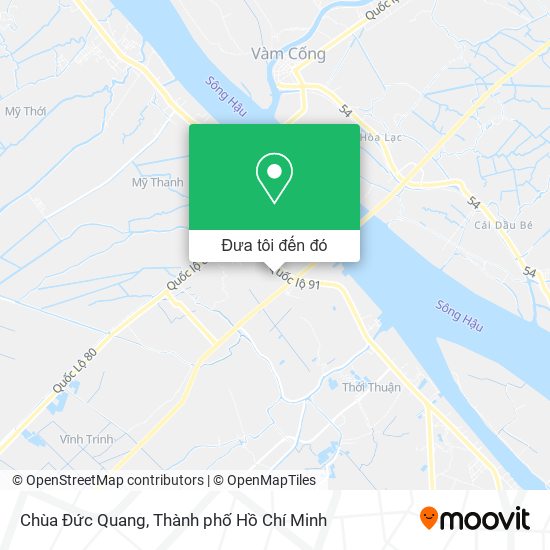 Bản đồ Chùa Đức Quang
