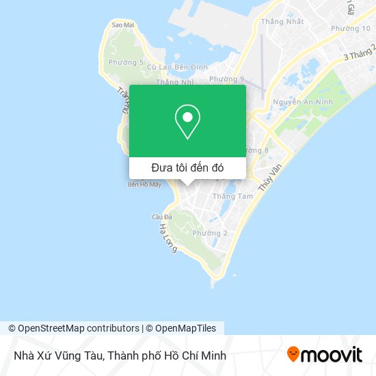 Bản đồ Nhà Xứ Vũng Tàu