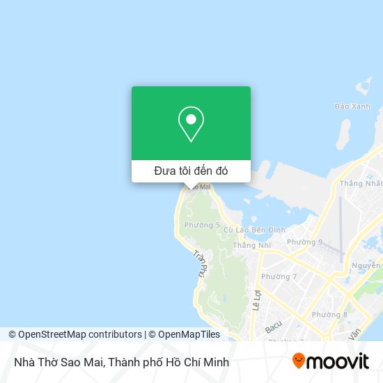 Bản đồ Nhà Thờ Sao Mai