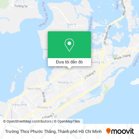 Bản đồ Trường Thcs Phước Thắng
