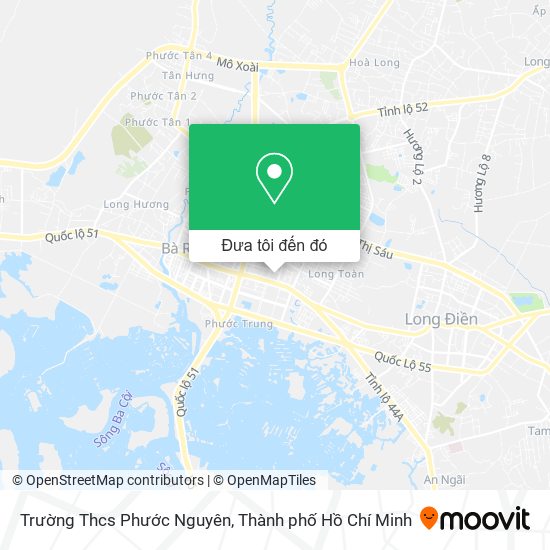 Bản đồ Trường Thcs Phước Nguyên