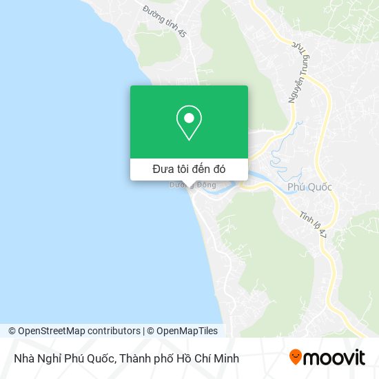 Bản đồ Nhà Nghỉ Phú Quốc