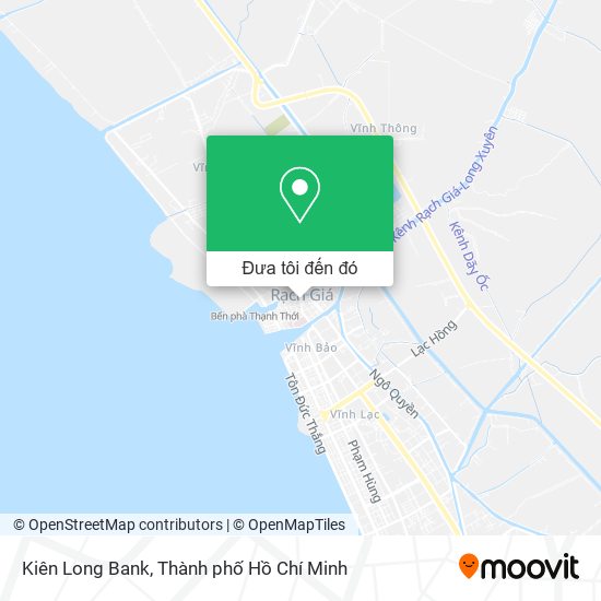 Bản đồ Kiên Long Bank