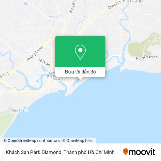 Bản đồ Khách Sạn Park Diamond