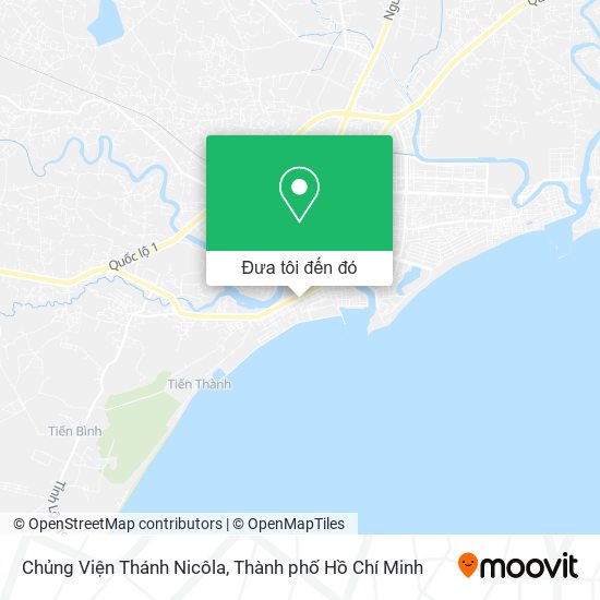 Bản đồ Chủng Viện Thánh Nicôla