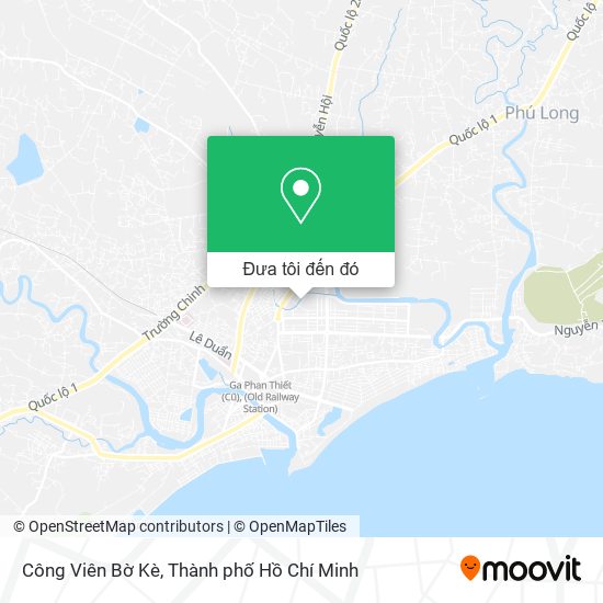 Bản đồ Công Viên Bờ Kè