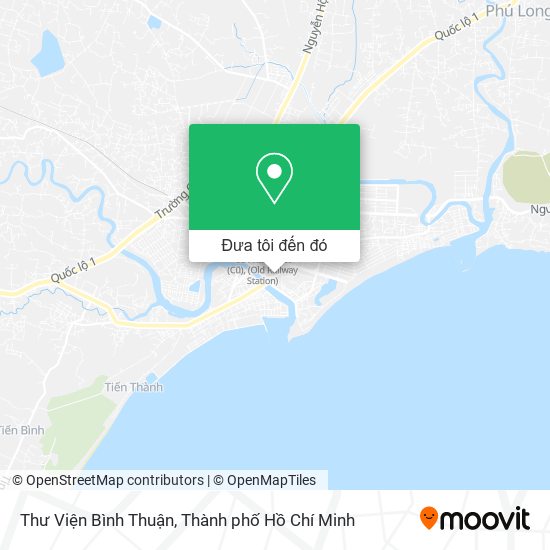 Bản đồ Thư Viện Bình Thuận