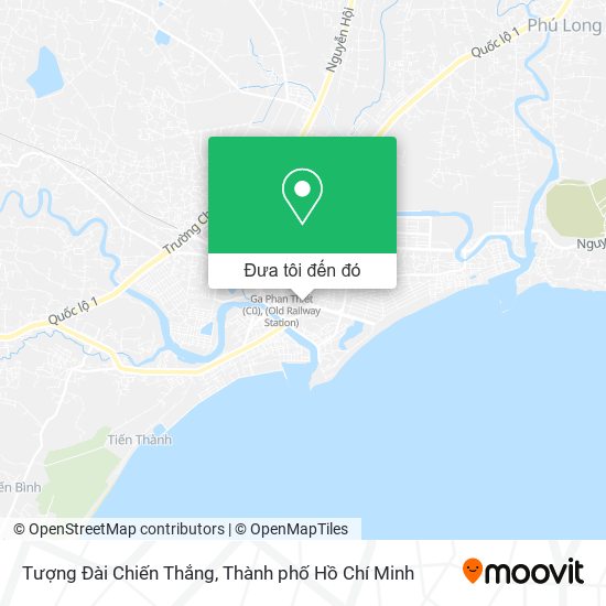 Bản đồ Tượng Đài Chiến Thắng