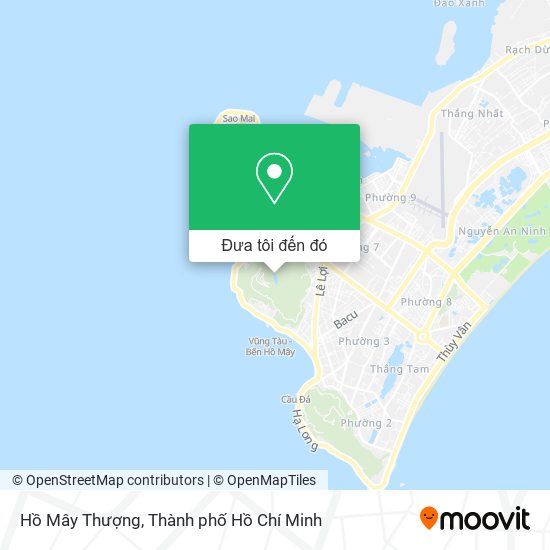 Bản đồ Hồ Mây Thượng