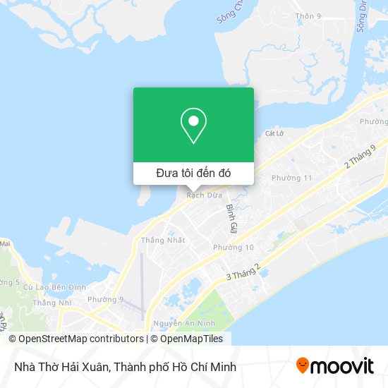 Bản đồ Nhà Thờ Hải Xuân