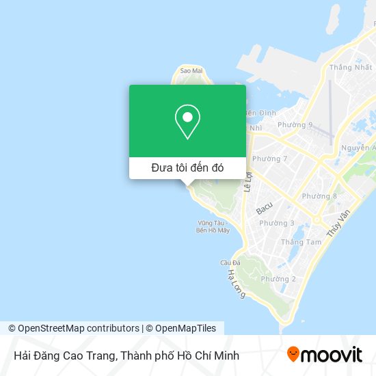 Bản đồ Hải Đăng Cao Trang