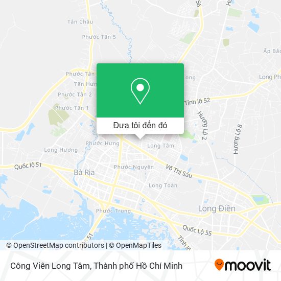 Bản đồ Công Viên Long Tâm