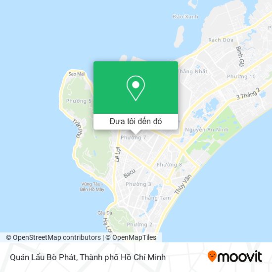 Bản đồ Quán Lẩu Bò Phát