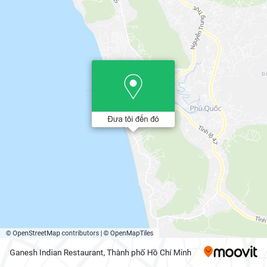 Bản đồ Ganesh Indian Restaurant