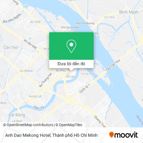 Bản đồ Anh Dao Mekong Hotel
