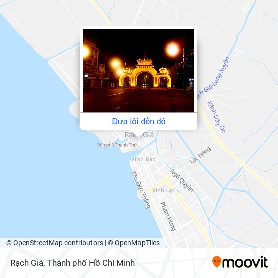 Bản đồ Rạch Giá