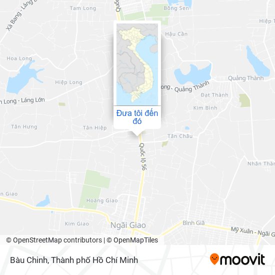 Bản đồ Bàu Chinh