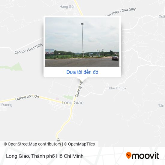 Bản đồ Long Giao