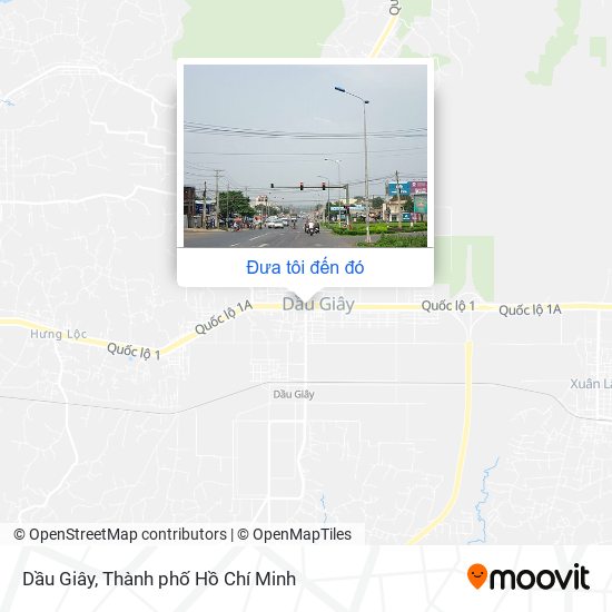 Bản đồ Dầu Giây