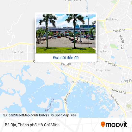 Bản đồ Bà Rịa