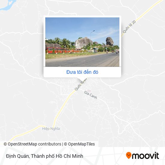 Bản đồ Định Quán