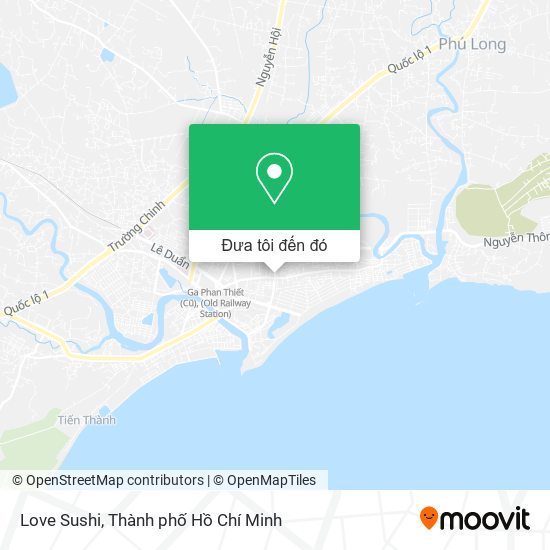 Bản đồ Love Sushi
