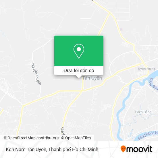 Bản đồ Kcn Nam Tan Uyen