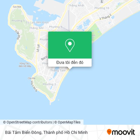 Bản đồ Bãi Tắm Biển Đông