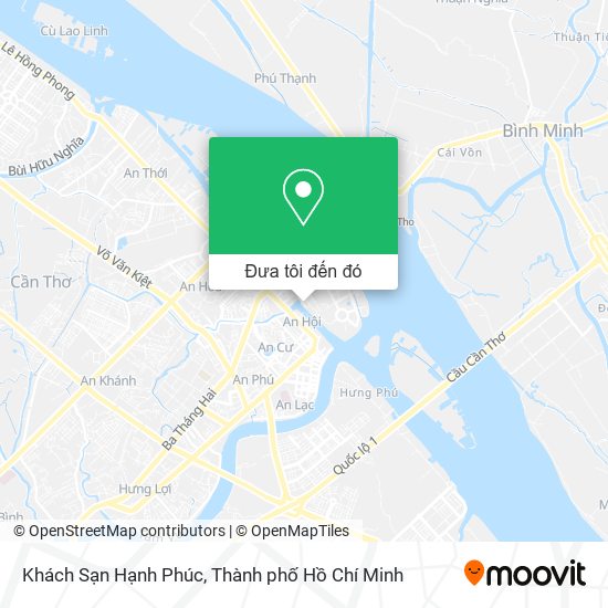 Bản đồ Khách Sạn Hạnh Phúc