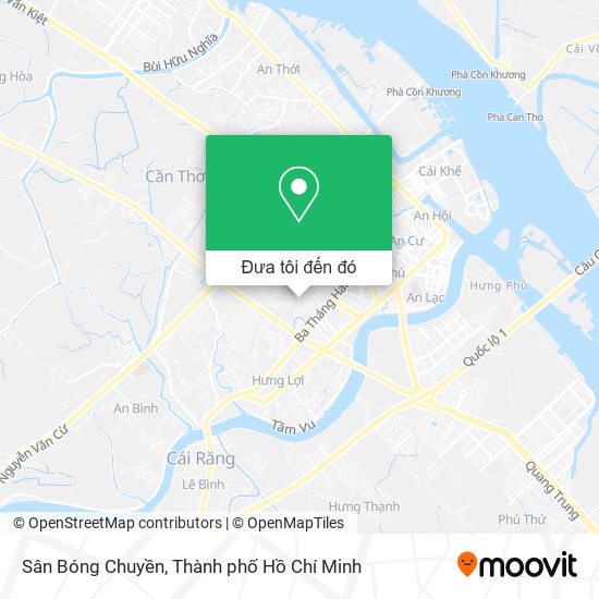 Bản đồ Sân Bóng Chuyền