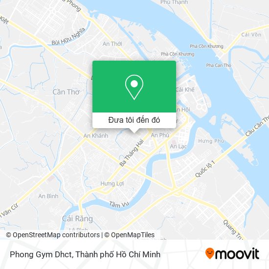 Bản đồ Phong Gym Dhct