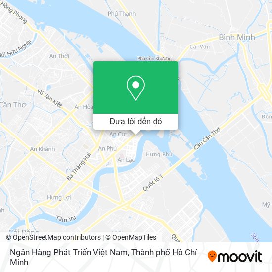 Bản đồ Ngân Hàng Phát Triển Việt Nam