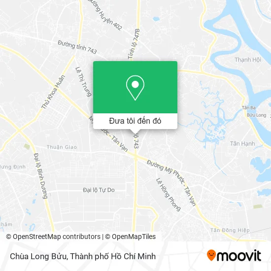 Bản đồ Chùa Long Bửu