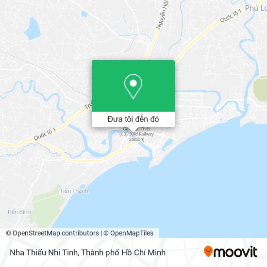 Bản đồ Nha Thiếu Nhi Tinh