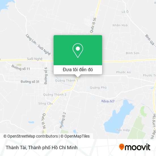 Bản đồ Thành Tài